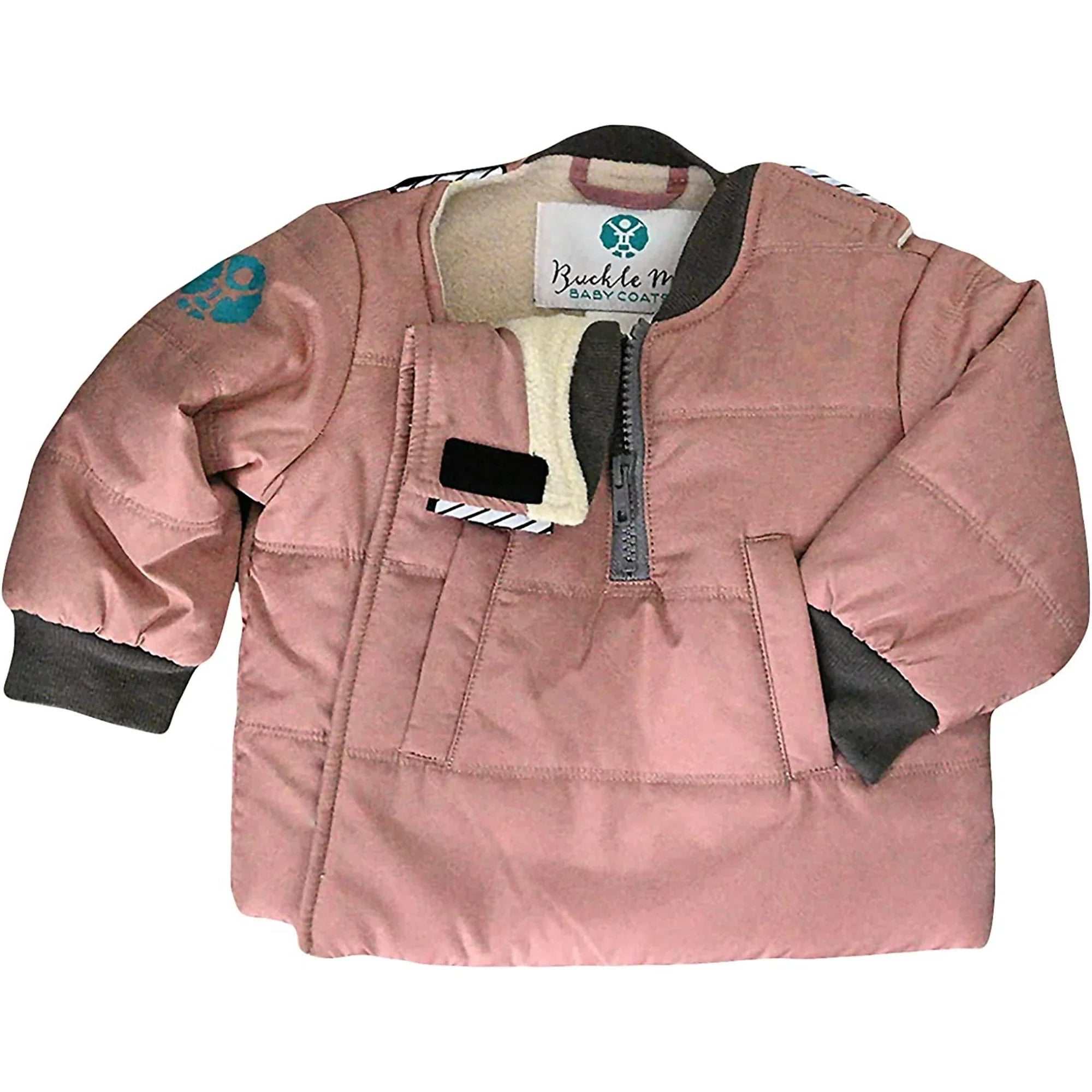 Buckle Me Baby Coat - Safer Car Seat Coat Girls Toddler Warm Winter Jacket / Winter Coat