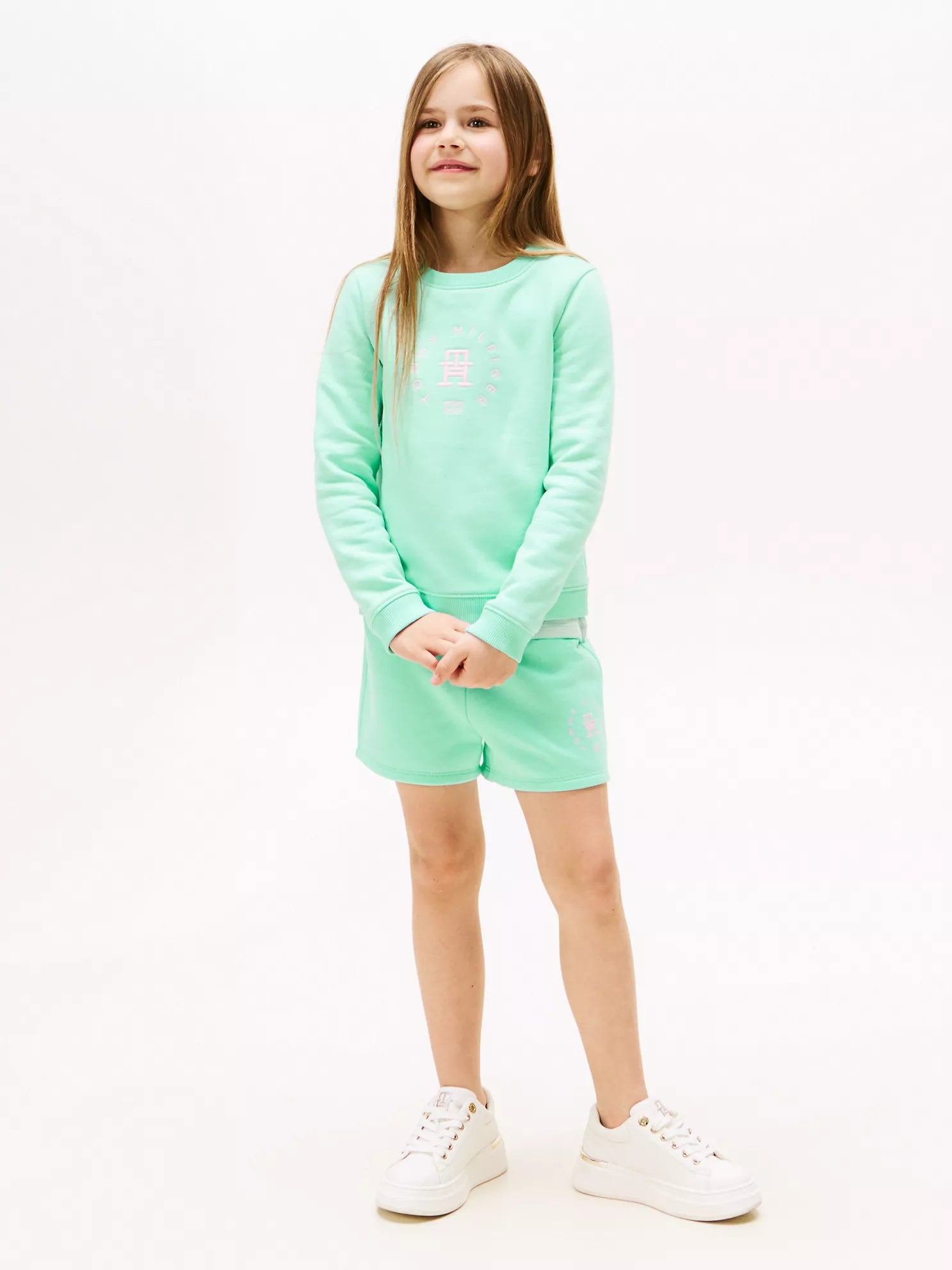 Kids' Circle Logo Sweatshort