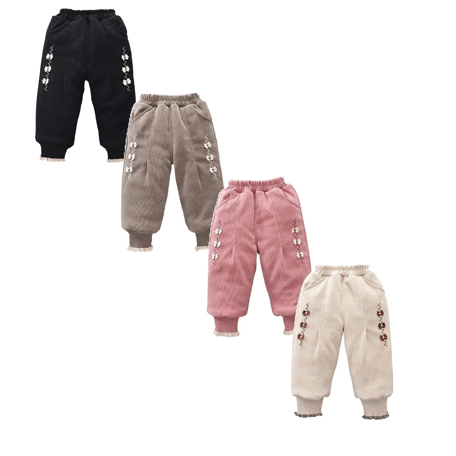 WEAIXIMIUNG Multipiece Toddler and Girls Lined Sweatpants Youth Jogger Pants