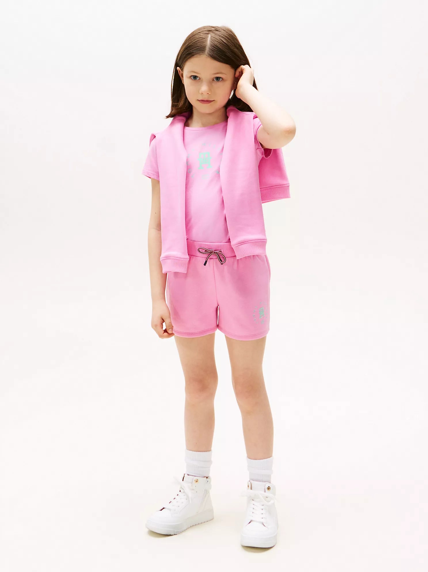 Kids' Circle Logo Sweatshort