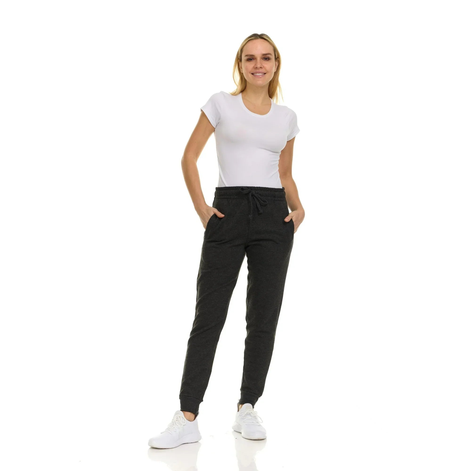 SOCKS'NBULK 24 Pack of Wholesale Womens Jogger Sweatpants